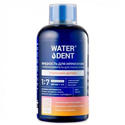 Жидкость для ирригатора Waterdent Утренний детокс, 500 мл