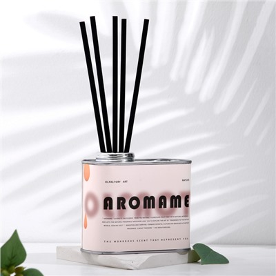 Набор диффузор ароматический "Aromame", английская груша фрезия 500мл прямоугольная банка