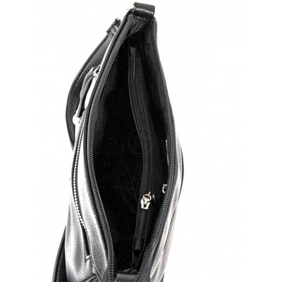 Сумка женская искусственная кожа GT-L 62932-1032 F 899-1. 1отд+карм/перег,  плечевой ремень,  черный SALE 262382