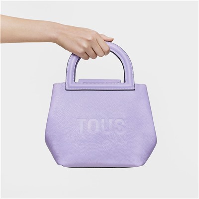 Bolso saca Dora - cuero - lila