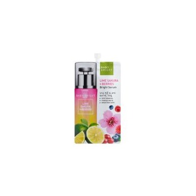 СЫВОРОТКА ДЛЯ ЛИЦА ЯГОДНОЕ СИЯНИЕ ОТ BABY BRIGHT 8 ГР. / LIME SAKURA & BERRIES BRIGHT SERUM 8 G