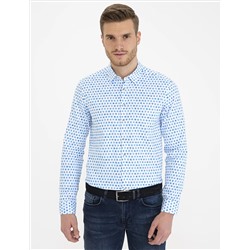 Saks Slim Fit рубашка с длинным рукавом