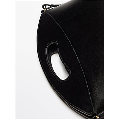 Bolso mini bandolera piel napa