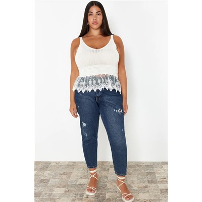 Stone Brode Brode Подробная вешалка Triko Blouse TBBSS24AF00100