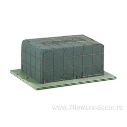 Пеноформа Брикет, на деревянной основе, 20,3х14,8х8 см, Oasis Bioline Deco Platte