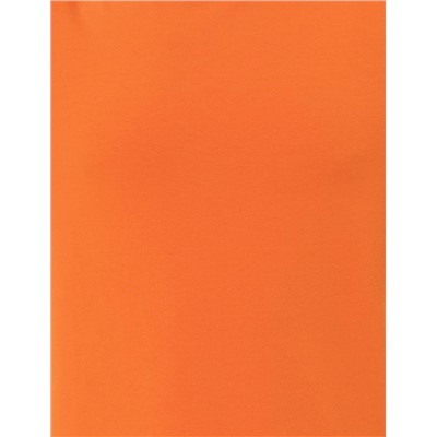 Orange Slim Fit Bicycle Nece Basic T -For