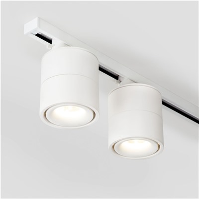 Нарушена упаковка.   Однофазный LED светильник 15W 4200К для трека Klips Elektrostandard  (a040437) Klips Белый 15W 4200K (LTB21) однофазный