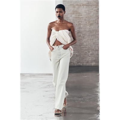 JEANS ZW COLLECTION WIDE LEG TIRO ALTO
