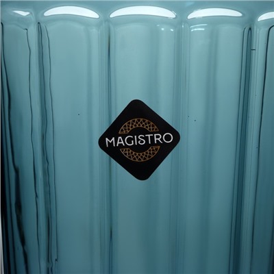 Стакан Magistro «Ла-Манш», 350 мл, стекло, синий