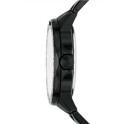 Reloj automático de acero Bannon - Negro