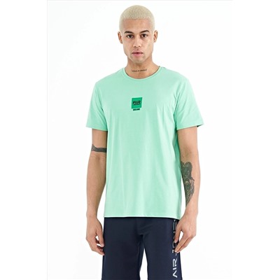 Мужская футболка стандартного кроя Bert Water Green — 88210 A11ER-88210