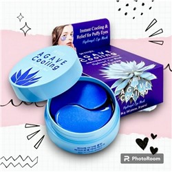 PETITFEE Гидрогелевые патчи для век Agave Cooling Hydrogel Eye Mask - 84g   60 шт.