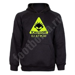 Толстовка с капюшоном "DJ at play"