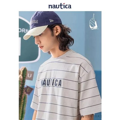 ⭐️NAUTIC*A Хлопковые футболки в полоску