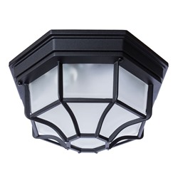 Нарушена упаковка.    Уличный настенно-потолочный светильник Arte Lamp Pegasus A3100PL-1BK