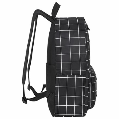 Рюкзак BRAUBERG POSITIVE универсальный, карман-антивор, "Checkered", 42х28х14 см, 271684