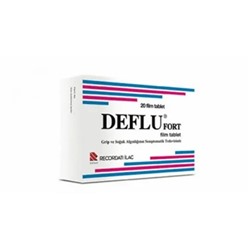 DEFLU FORT 20 tablet (название лекарства на русском / аналоги Дефлю)