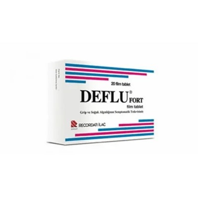 DEFLU FORT 20 tablet (название лекарства на русском / аналоги Дефлю)