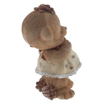Фигурка декоративная "Медвежонок", L9,5 W6,5 H14 см, 2в.