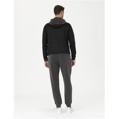 Anthracit Slim Fit Trackuits Six