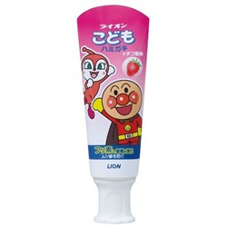 LION Детская зубная паста "Lion kid's" слабоабразивная со вкусом КЛУБНИКИ 40 г, туба / 120
