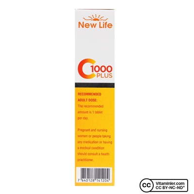 Newlife C-1000 плюс витамин С 30 таблеток