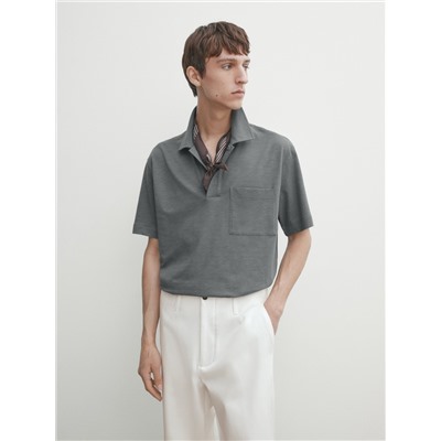 Polo algodón manga corta