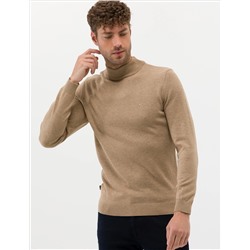 Camel Melanj Slim Fit Half Fisherman воротник Основной вязаный свитер
