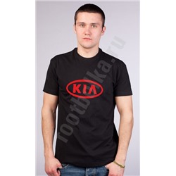 Футболка "Kia" черная