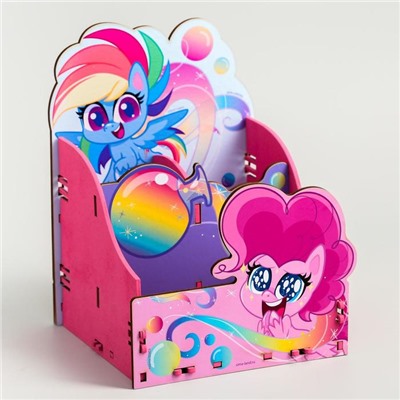Органайзер для канцелярии, 14×14×16 см, My little pony