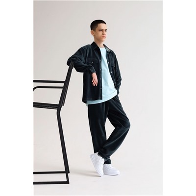 Футболка oversize Стритвир светло-голубой