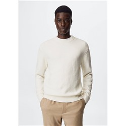 Jersey algodón textura -  Hombre | MANGO OUTLET España