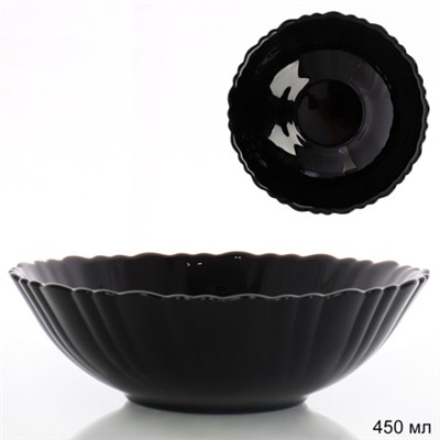 Салатник 480 мл 155 мм Классика Черный / BNTW60T (Black) /уп 60/
