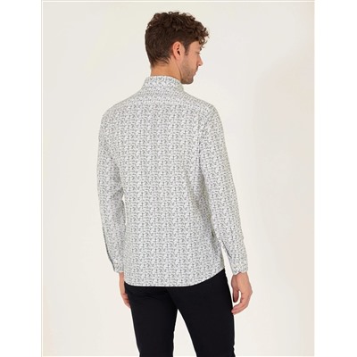 Haki Slim Fit рубашка с длинным рукавом