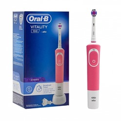 Электрическая зубная щетка Oral-B Vitality 100 3D White D100.413.1 (Pink)