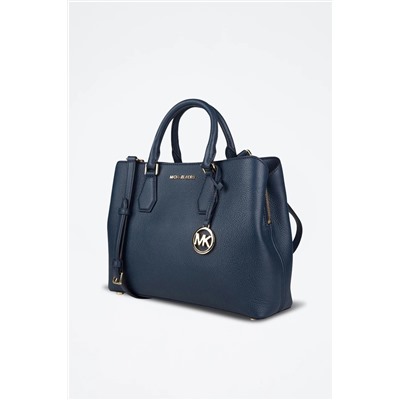 Bolso de piel - Azul