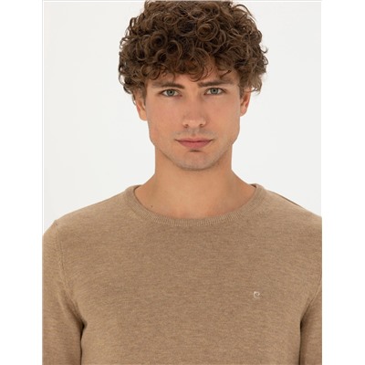 Верблюд меландж Slim Fit Велосипед