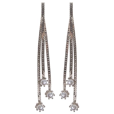 Серьги длинные на гвоздиках арт. 11 2462 (id 218625)