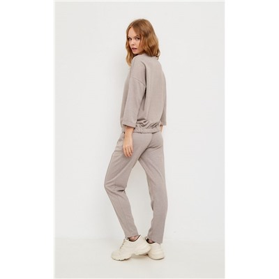 Толстовка женская F212-0510 бежевая