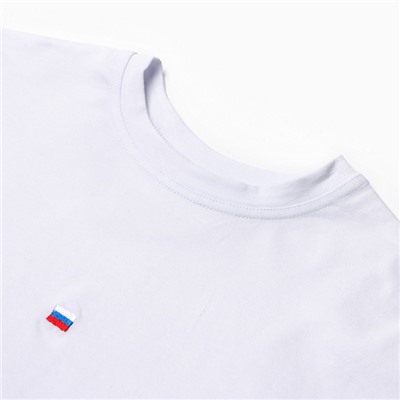 Футболка женская MINAKU: Exclusive print цвет белый, р-р 52