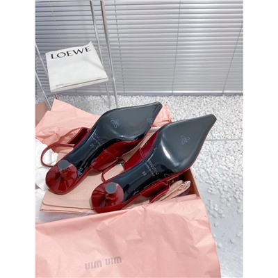 Мокасины miu miu