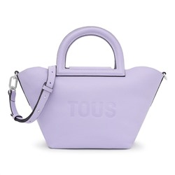Bolso saca Dora - cuero - lila