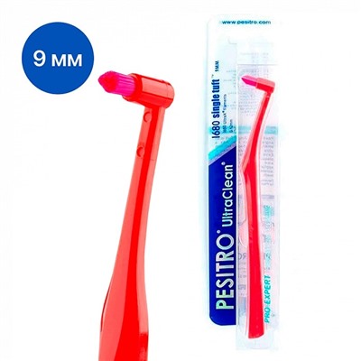 Зубная щетка PESITRO UltraClean Ultra Soft 1680 Single Tuft монопучковая (9мм)