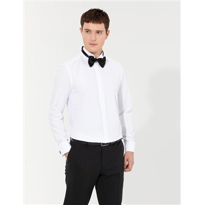 Рубашка для смокинга с белым Slim Fit