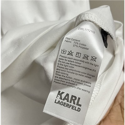 Хлопковая футболка KARL LAGERFEL*D ОРИГИНАЛ!