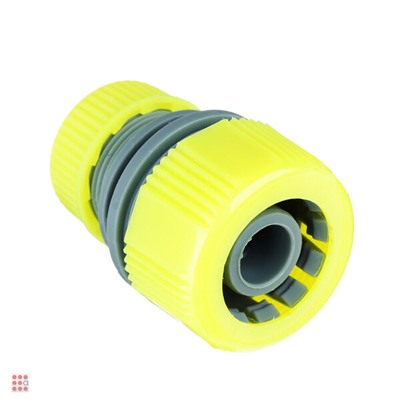Муфта ремонтная переходная d1/2" - 3/4", пластик INBLOOM