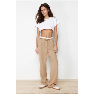 Vizon Straight/Flat Cut Boxer подробный ткацкий брюки Twoss24pl00066