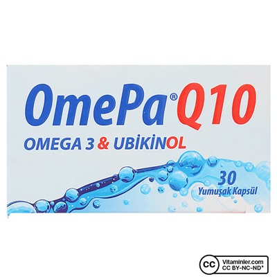 Omepa-Q10 Omega 3 Ubiquinol 30 капсул
