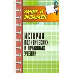 Максим Васьков: История политических и правовых учений