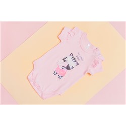 002_ЛН25 Боди кор.рукав д/д, розовый